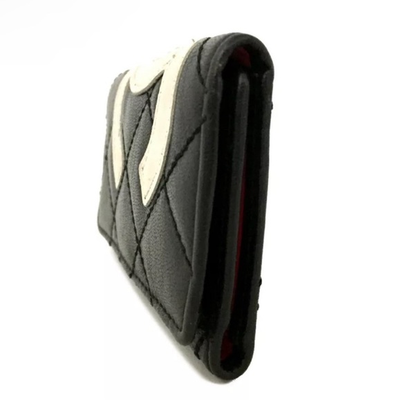CHANEL Combon CC Logo Lambskin Black Quilted 6 Ring
Key Case Wallet - Picture 3 of 8
